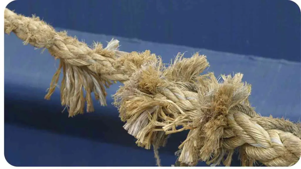 Causes of Rope Fraying