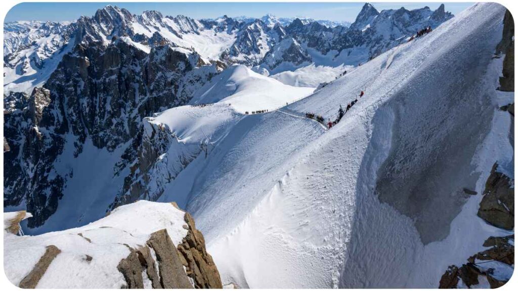 Conquering the Grandes Jorasses and the Sky High Gervasutti Cabin Adventure 1